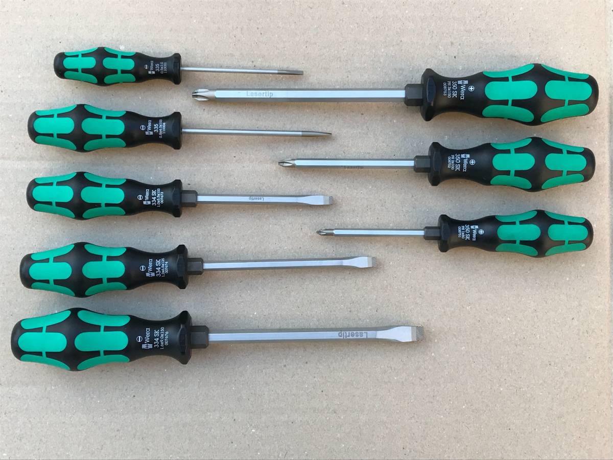 全国無料，定番 Wera ヴェラ 350SK 335 ダイヤモンドドライバーセット(ドライバーセット)｜売買されたオークション情報、yahooの商品情報をアーカイブ公開 - オークファン ドライバーセット
