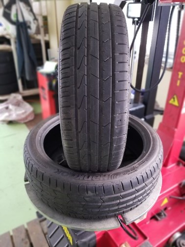 バリ山（訳あり） 165/45R16 74V HANKOOK VENTUS PRIME3 2本 : 0 165⁄45R16