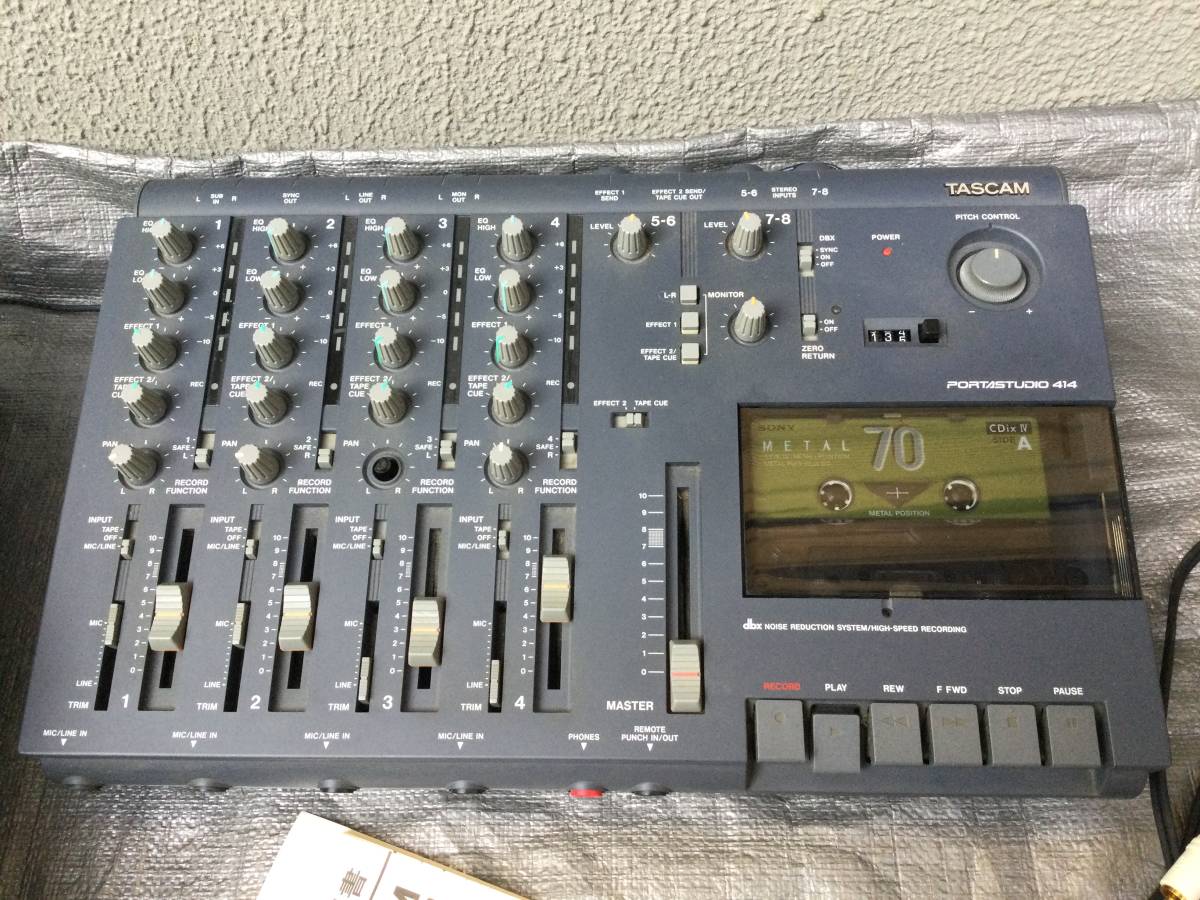配信機器・PA機器・レコーディング機器 TASCAM PORTASTUDIO 414 TASCAM