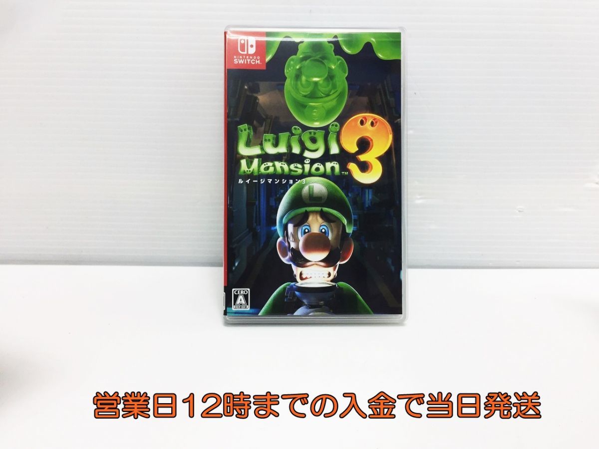 1円】Switch ルイージマンション3 状態良好 ゲームソフト 1A0112-063e