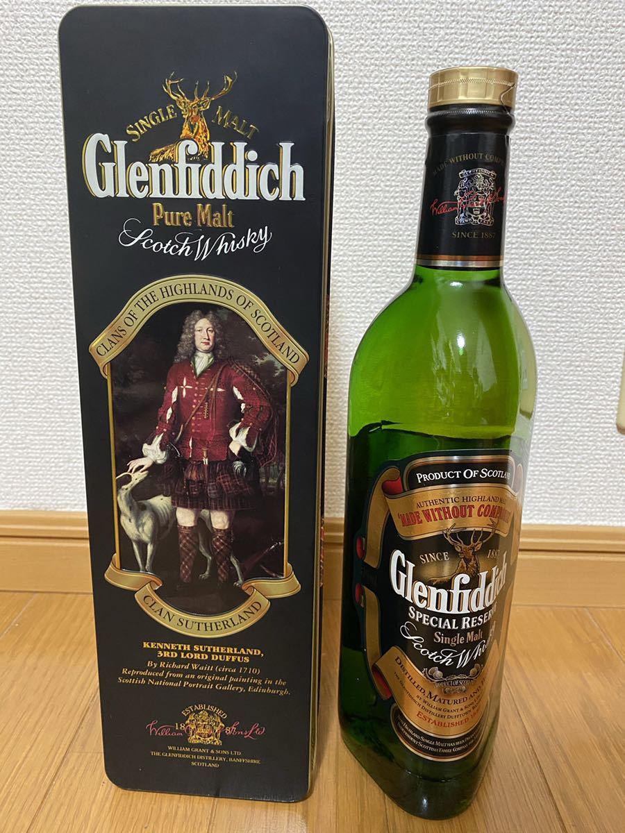  古酒 グレンフィディック ピュアモルト 750ml 缶ケース 未開栓 古酒 スコッチウイスキー(スコッチ)｜売買されたオークション情報、yahooの商品情報をアーカイブ公開 - オークファン スコッチ