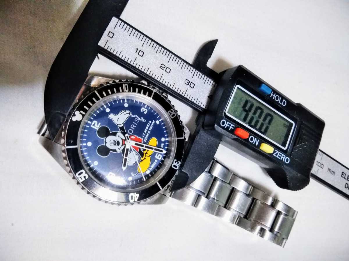 アンティークダイバー　自動巻時計　ミッキー　ジャンク扱いで セイコー SEIKO 自動巻き レッド C-0035| ブラックミラーダイヤル