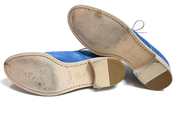 ☆超美!! 箱付き☆ Pertini ペルティニ ◇ スウェード レザーシューズ  