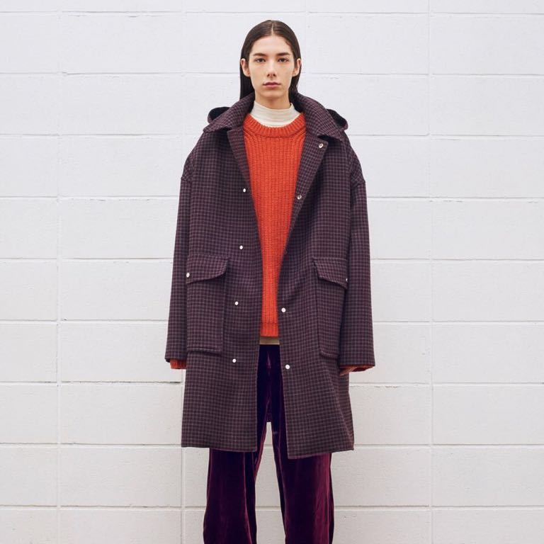 UNUSED オーバーサイズ　チェックコート　アンユーズド UNUSED Gun-club check coat | アンユーズド ガンクラブ チェック コート