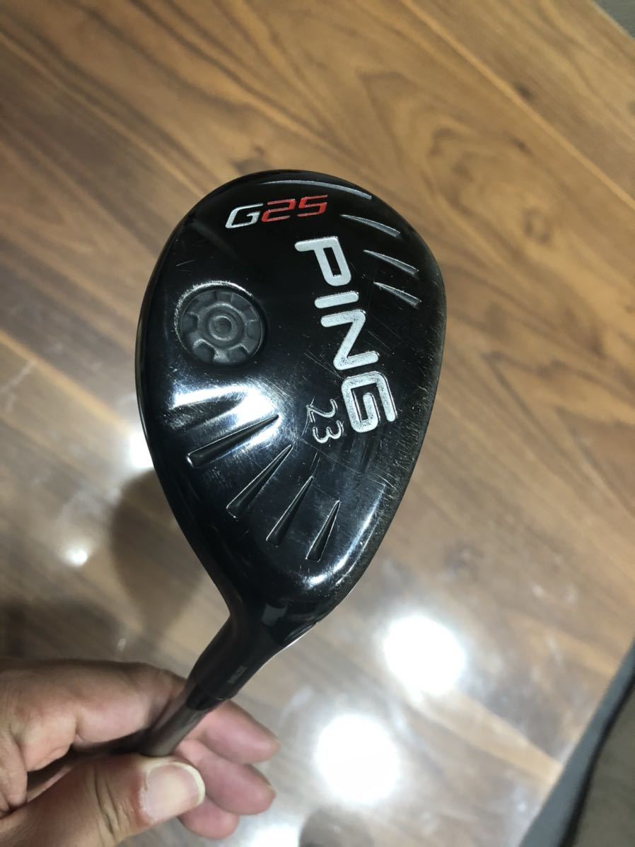 【新作入荷，低価】 PING G25 4U 23&deg; ディアマナサンプ(ピン)｜売買されたオークション情報、yahooの商品情報をアーカイブ公開 - オークファン 男性右きき用