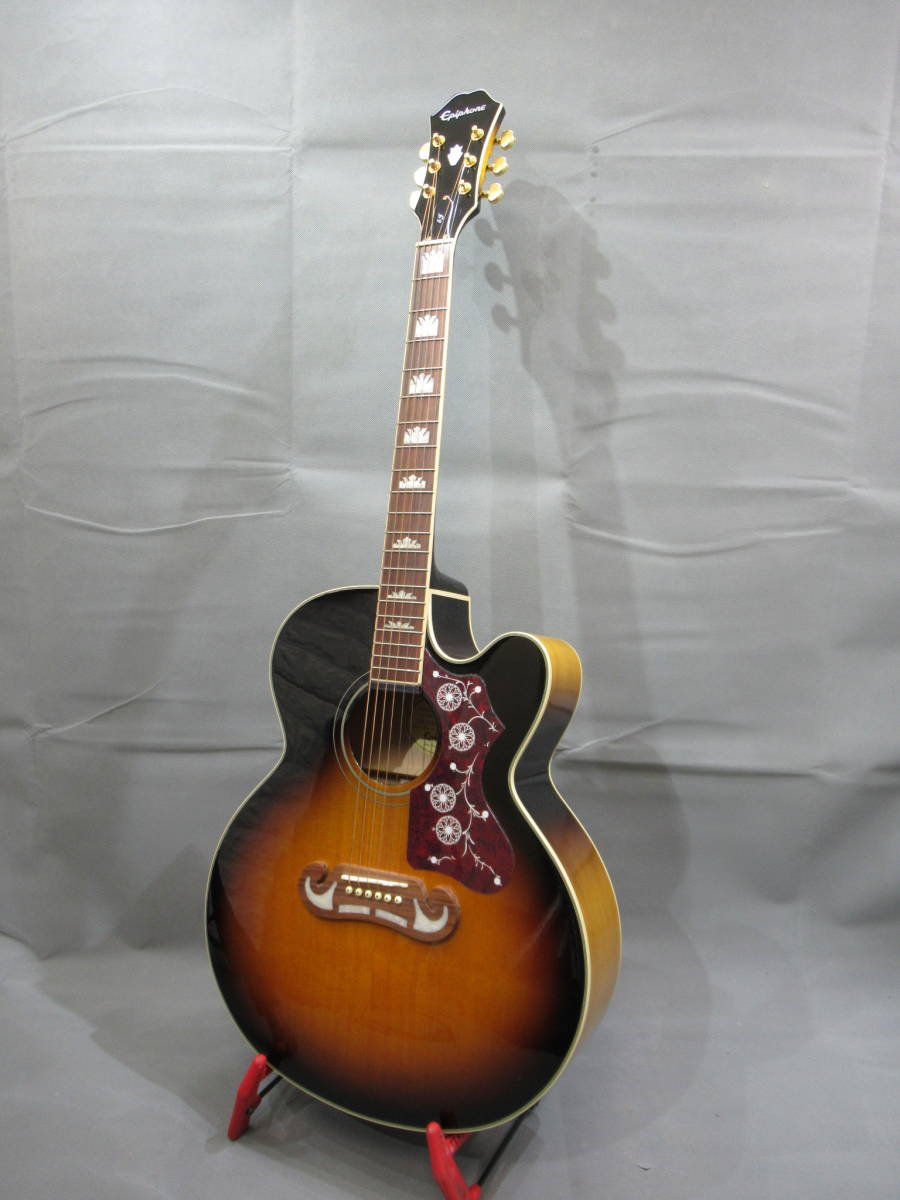 Epiphone EJ-200CE/美品訳ありケース付 Epiphone EJ-200CE EJ-200SCE Studio EC SCE 美品！epiphone◇EJ