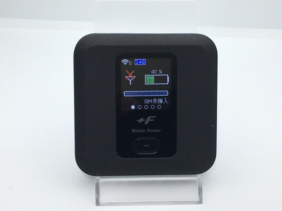  ジャンク 通電確認のみ FUJISOFT ＋F FS030W SIMフリー ブラック NW利用制限:- 本体 1(ルーター)｜売買されたオークション情報、yahooの商品情報をアーカイブ公開 - オークファン ルーター