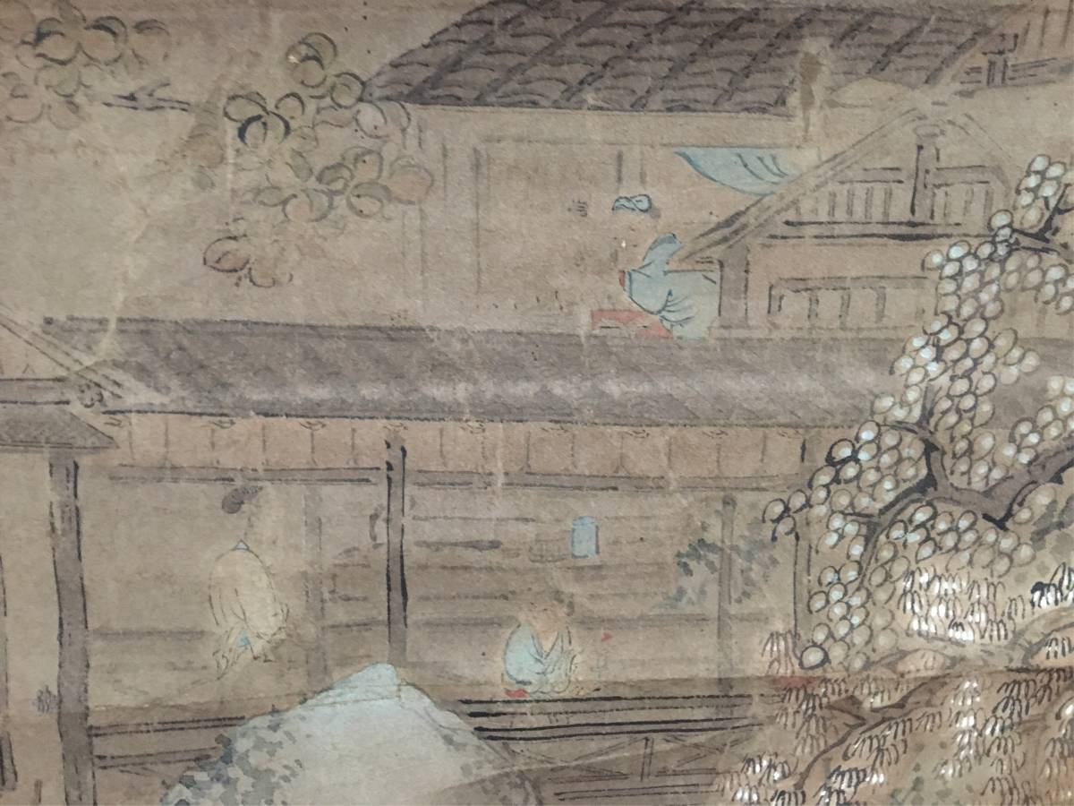 中国美術　白雲館の掛け軸「内径図」と「修眞図」 中国美術 白雲館の掛け軸「内径図」と「修眞図」 中国美術 白雲館の