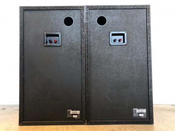 名機 動作良好 YAMAHA NS-300X 3ウェイ3スピーカー バスレフ方式 ブックシェルフ型 ヤマハ ペア シリアル同番 中古