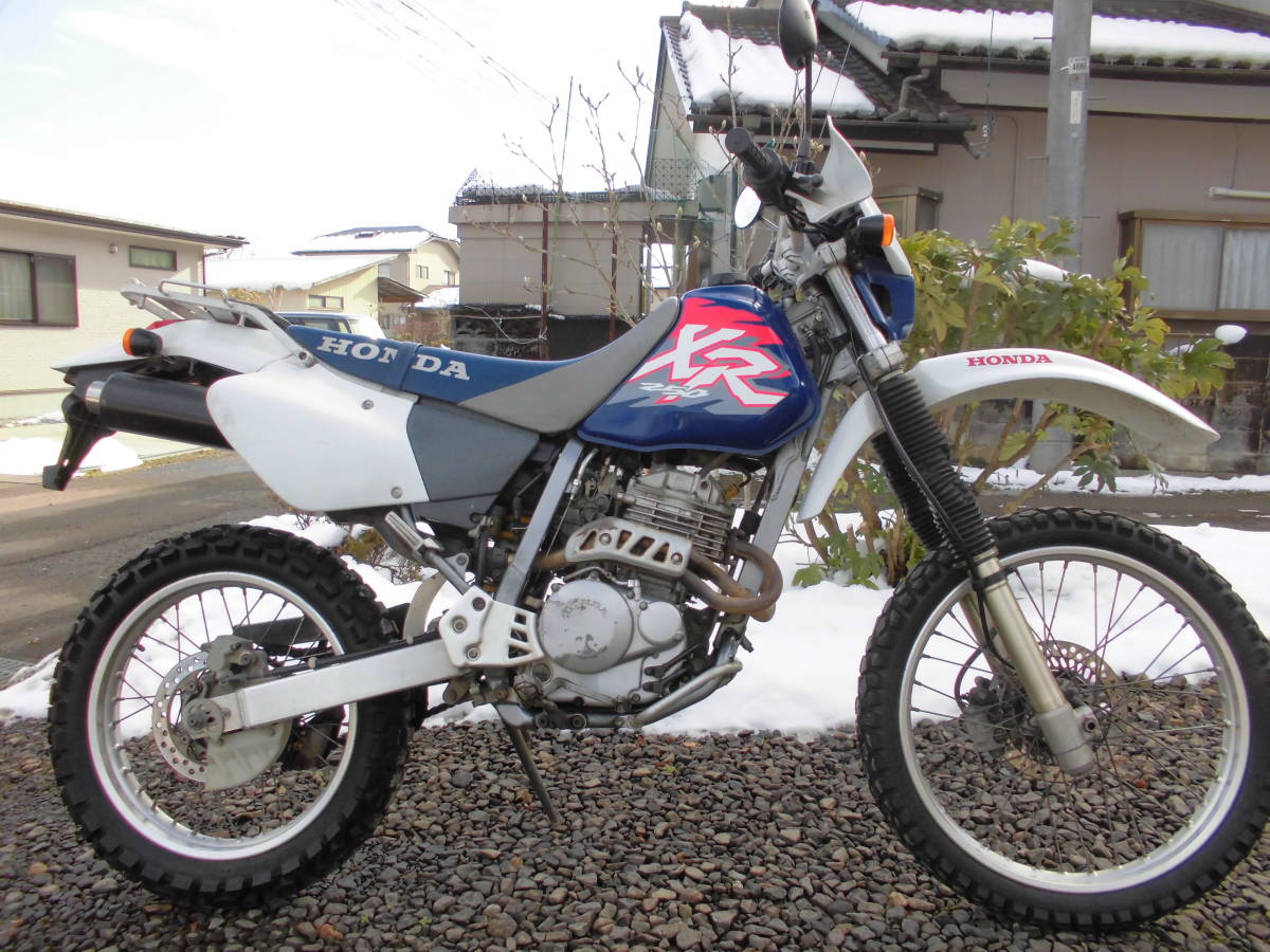 Yahoo!オークション 「xr250 md30」(オートバイ車体 XR250⁄BAJA⁄Motard 