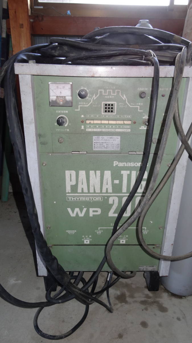 大人気，得価 TIG 溶接機 PANA-TIG WP-200(TIG溶接機)｜売買されたオークション情報、yahooの商品情報をアーカイブ公開 - オークファン TIG溶接機