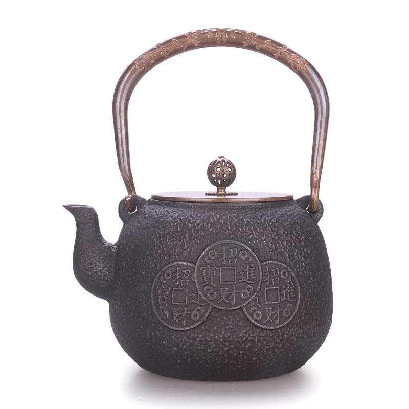 鶴鉄瓶 急須 唐銅蓋 銅摘 茶壺 湯沸 稀少 歴史 煎茶道具 骨董WWST070 急須 煎茶道具 銅蓋 湯沸 鉄瓶 鉄壺 茶壺 茶道具 歴史 稀少 銅摘