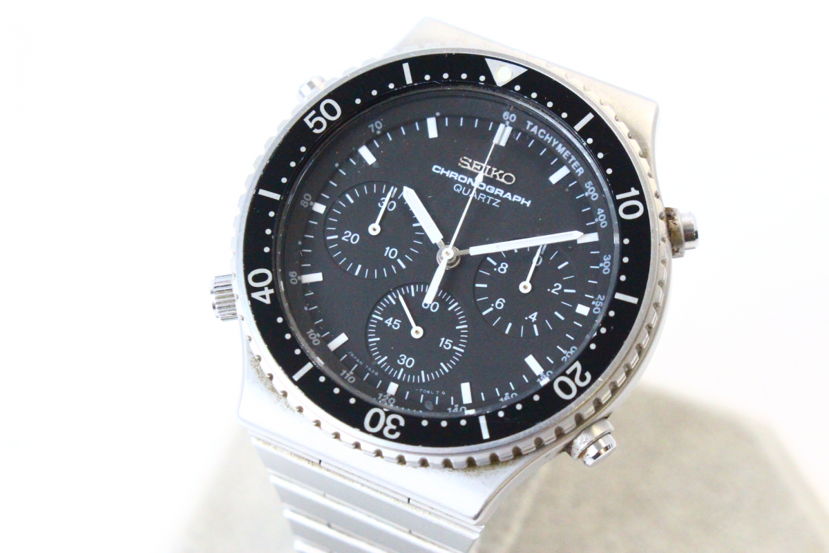 ト滝】SEIKO セイコー SPEEDMASTER CHRONOGRAPH 7A28-7040 スピード 