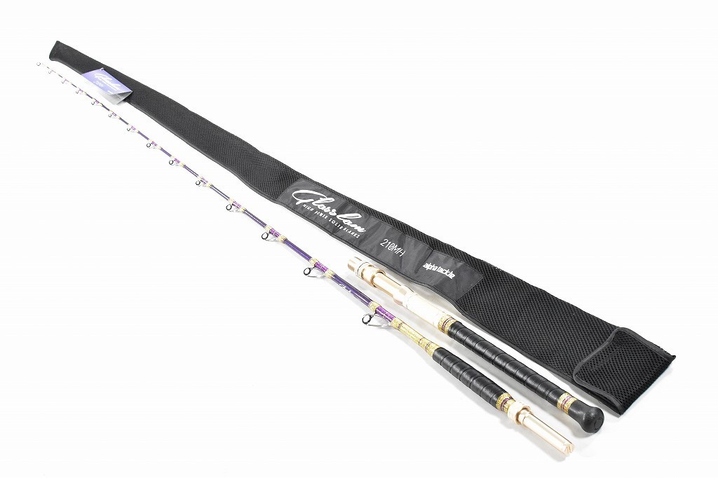 格安，安い アルファタックル グラスラム 210MH ブリ ヒラマサ カンパチ K_208(アルファタックル)｜売買されたオークション情報、yahooの商品情報をアーカイブ公開 - オークファン 船竿
