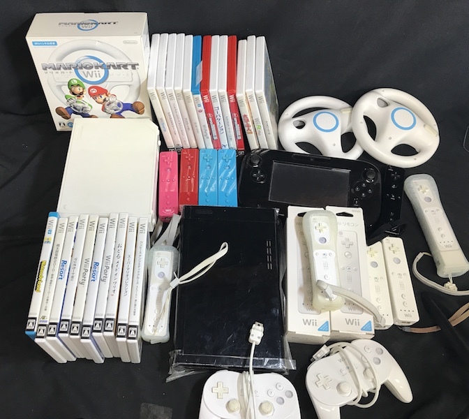 1円【ジャンク】WiiUソフト 13本セット/70 ゲーム WiiU 本体13台セット⁄