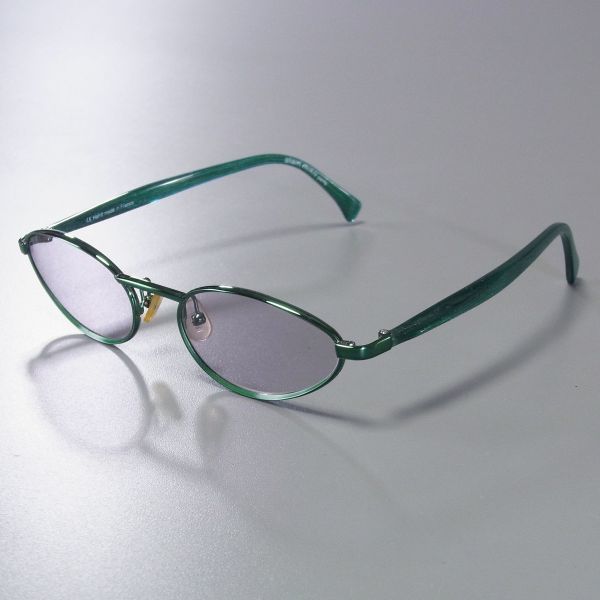 GE2386：フランス製*alain mikli/アランミクリ*フォックスシェイプ*メタルフレーム*眼鏡/メガネ*2683*ケース付き_2