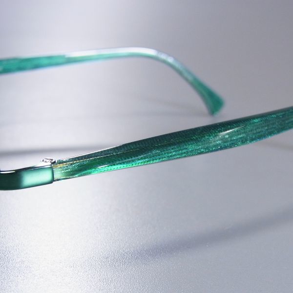 GE2386：フランス製*alain mikli/アランミクリ*フォックスシェイプ*メタルフレーム*眼鏡/メガネ*2683*ケース付き_4