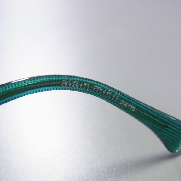 GE2386：フランス製*alain mikli/アランミクリ*フォックスシェイプ*メタルフレーム*眼鏡/メガネ*2683*ケース付き_5