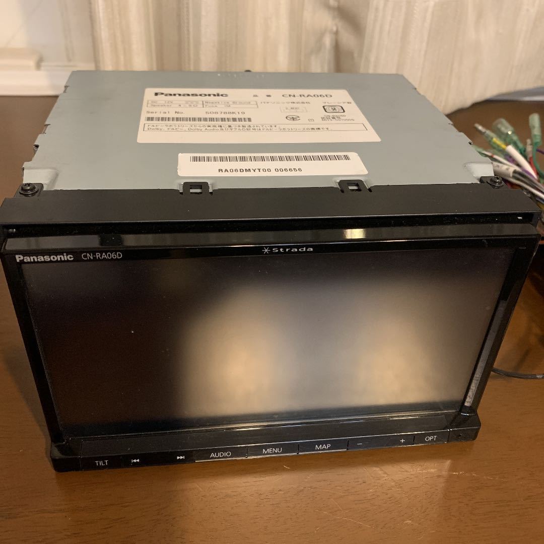 カーナビ CN-RA06D PANASONIC S/NO:503569K19 CN-RA 06D SDナビ フルセグ パナソニック CN-RA06D カーナビ ナビ S⁄NO