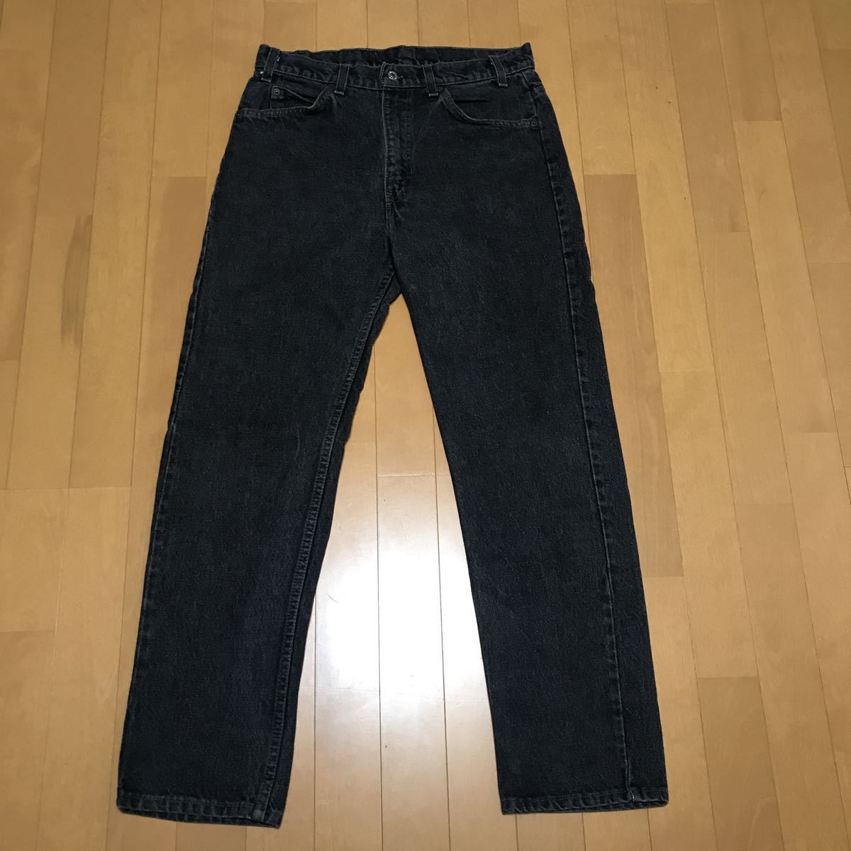 美品 先染め 505 levis 33 30 USA製 ビンテージ 80s 90s ブランクタグ R