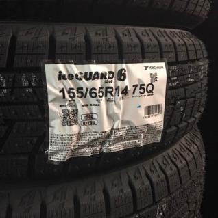ヨコハマ アイスガード6 155/65R14 YOKOHAMA ice GUARD iG60 155-65-14