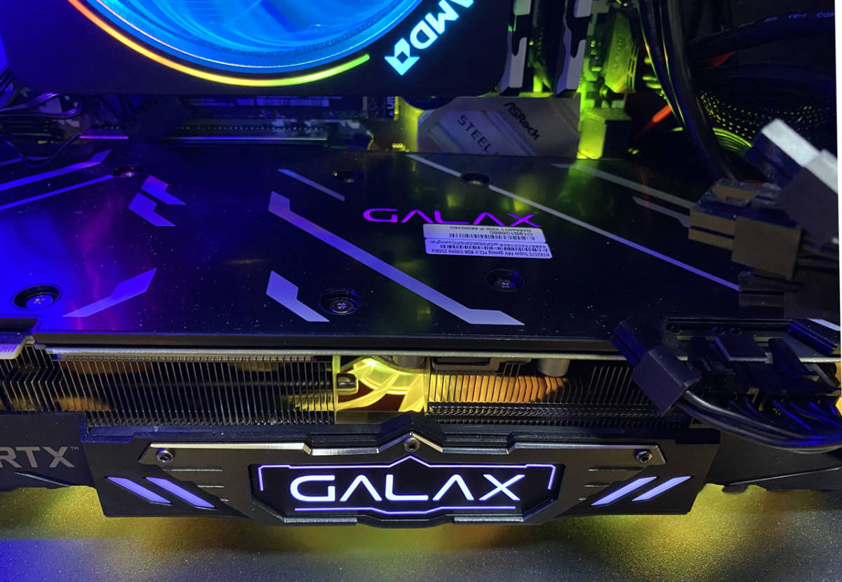 GeForce RTX 2070 SUPER (GALAKURO GAMING / GALAX) 再出品 玄人志向