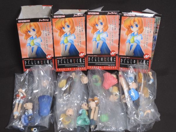コレクト700 ひぐらしのなく頃に 4種 竜宮レナ 園崎魅音 古手梨花 北条