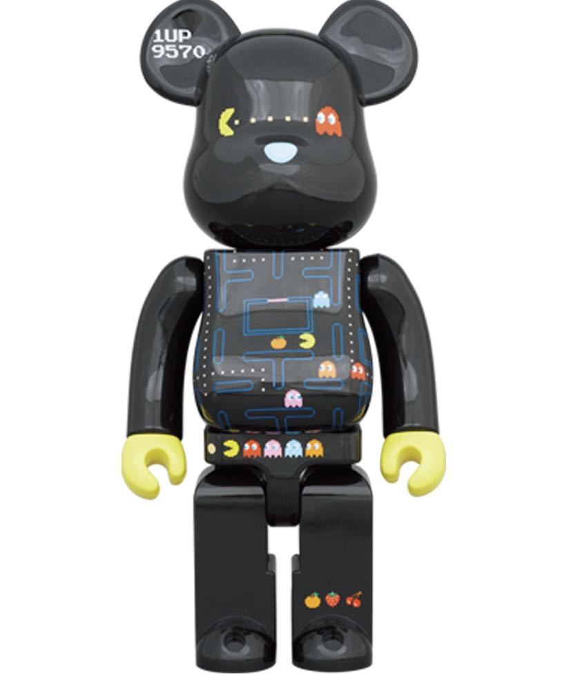 【送料無料】【新品】BE@RBRICK PAC-MAN 100％ & 400％ ベアブリック /パックマン_3