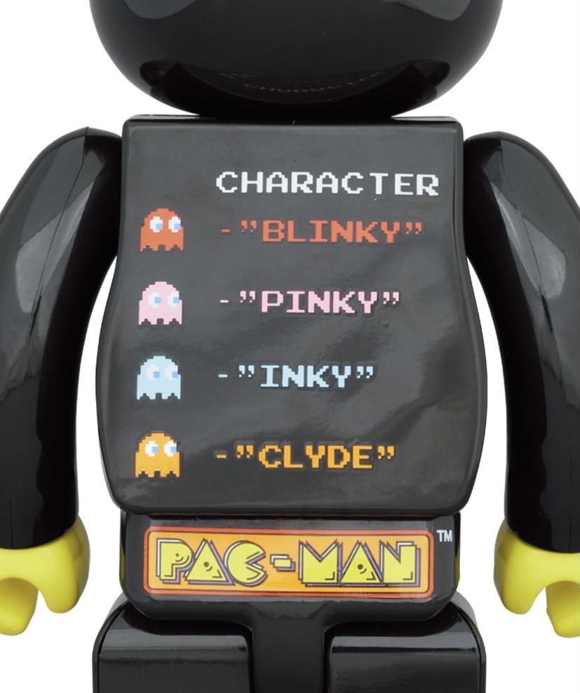 【送料無料】【新品】BE@RBRICK PAC-MAN 100％ & 400％ ベアブリック /パックマン_4