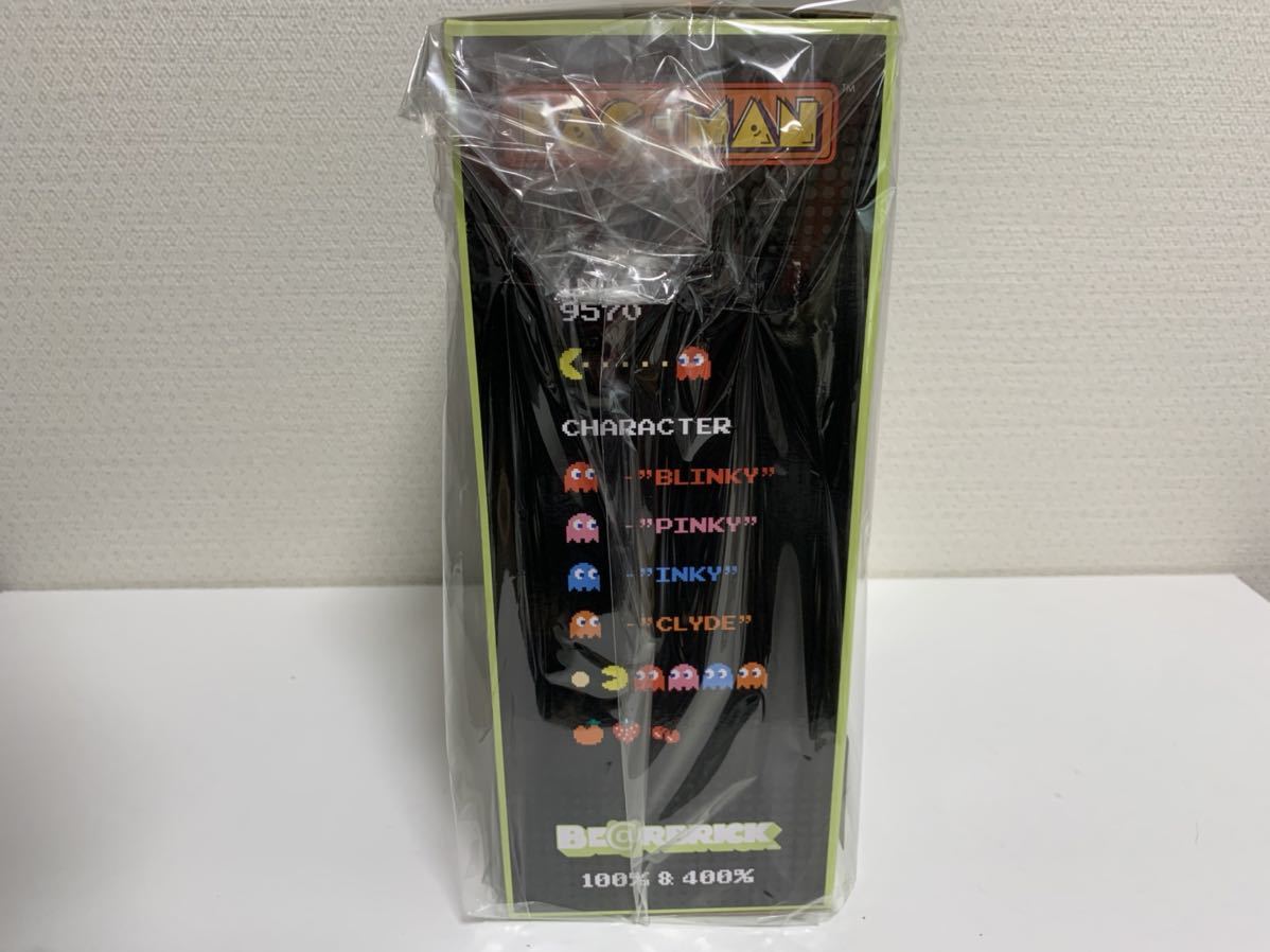 【送料無料】【新品】BE@RBRICK PAC-MAN 100％ & 400％ ベアブリック /パックマン_7