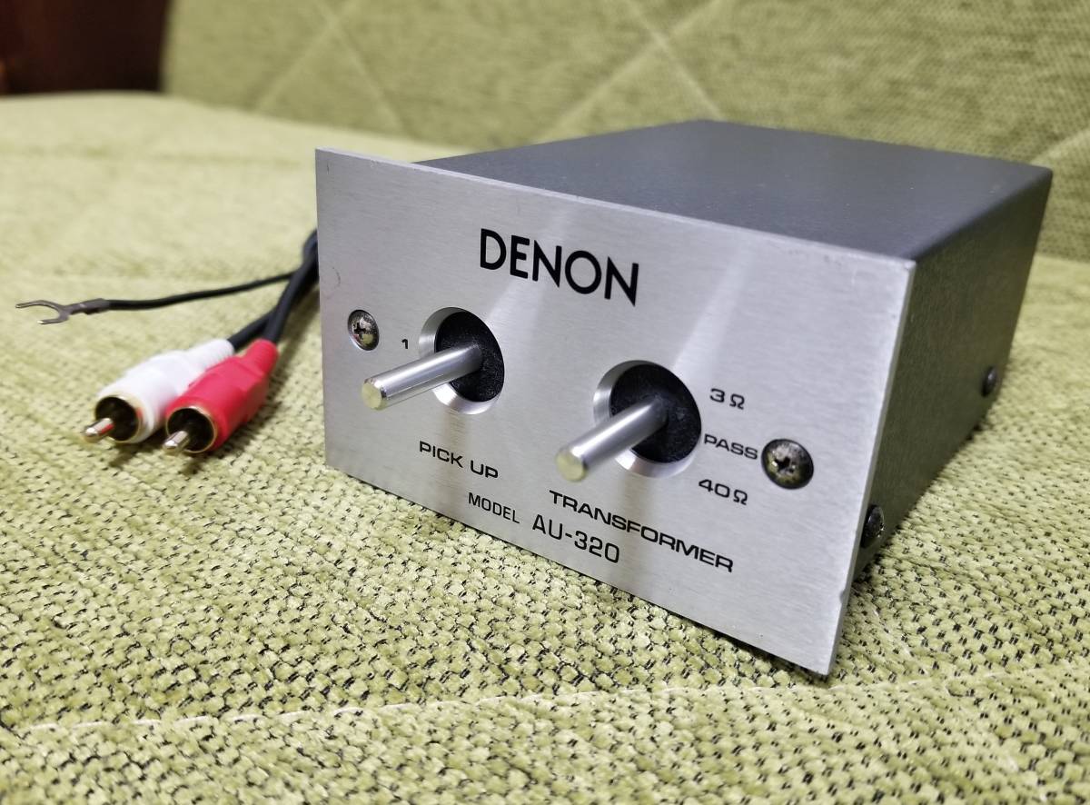 AU-320 DENON Denon MC昇圧トランス 昇圧トランス | Step Transformer 