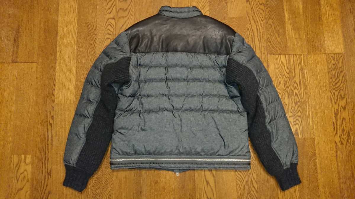 UNDERCOVER アンダーカバー 異素材切り替えライダースダウン 