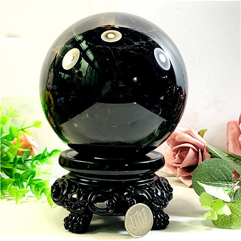AAA級魔除け天然モリオン(黒水晶）クラスターYT8C6⁄191C49C 魔除け AAA