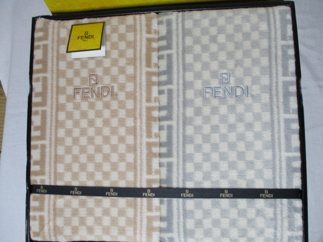 FENDI フェンディ コットンボアシーツ 2枚セット フェンディ コットンボアシーツ 2P フェンディ コットンボアシーツ