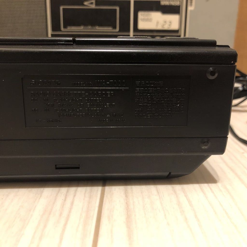 SONY ソニー WA-7000 ラジオカセットレコーダー ラジカセ 【公式通販】