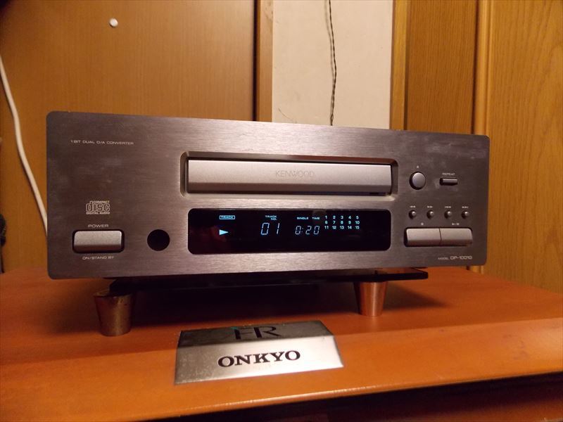 驚きの破格値，定番 KENWOOD DP-1001G DAC7搭載 動作・状態良好