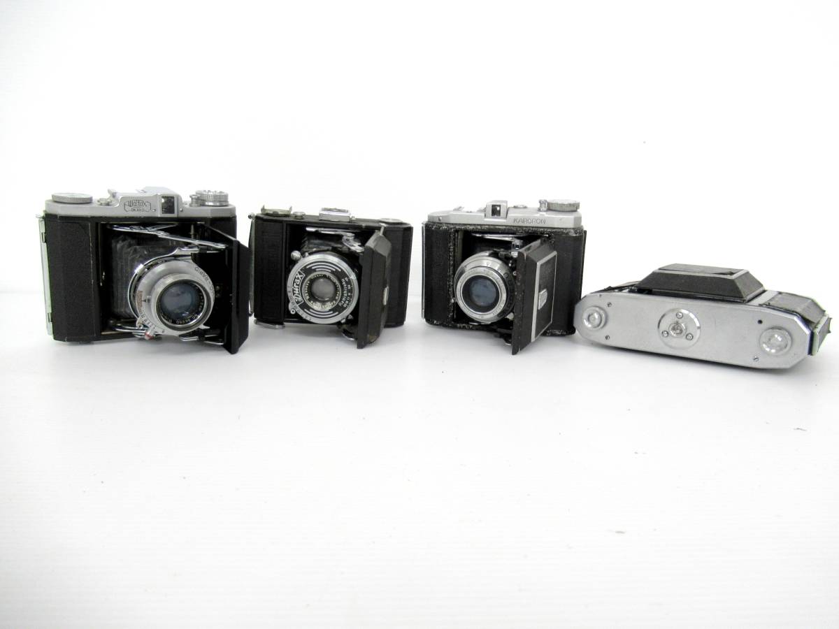 豊富な，品質保証】 【アンティーク蛇腹カメラ4台】⑦/Mamiya/小西六