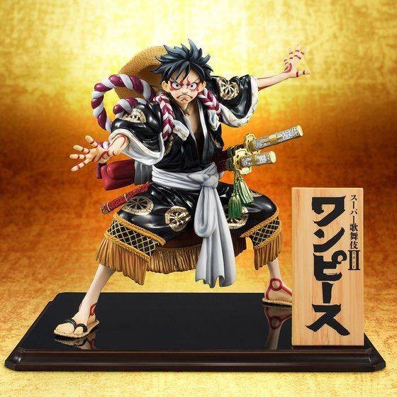 ワンピース Kabuki 歌舞伎モンキー D ルフィー X1 P O P Limited Edition Kabuki Saien モンキー D ルフィ 売買されたオークション情報 Yahooの商品情報をアーカイブ公開 オークファン Aucfan Com