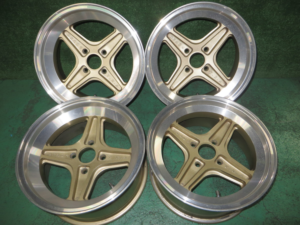 美品バリ溝GRASS 14in 5.5J +50 PCD100 アイスガード6 iG60 185