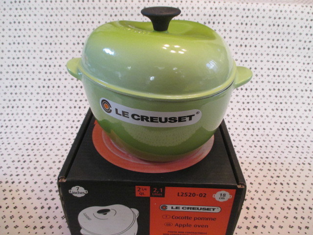 廃盤 レアー LE CREUSET ル・クルーゼ りんご鍋アップル 食器セット