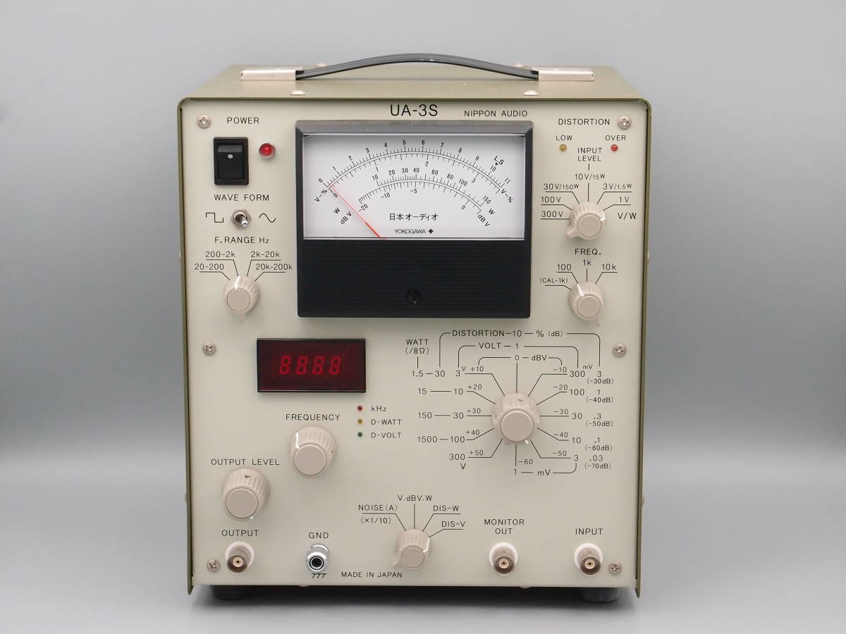 オーディオ総合測定器 UA-1S(日本オーディオ) Yahoo!オークション
