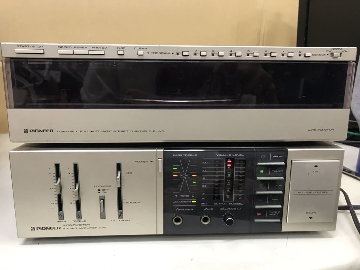 オーディオ機器 パイオニア プライベート PL-X9 レコードプレーヤー