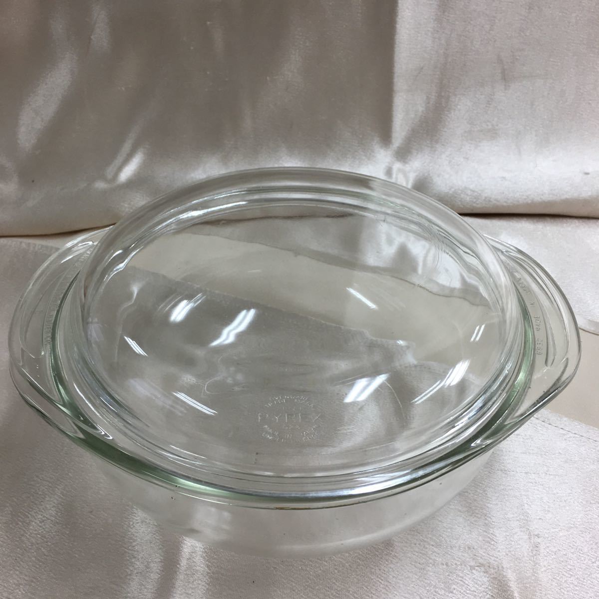 キャセロール パイレックス 食器 ガラス 耐熱ガラス Pyrex グラタン皿 両手鍋 B6 1 1229 パイレックス 売買されたオークション情報 Yahooの商品情報をアーカイブ公開 オークファン Aucfan Com