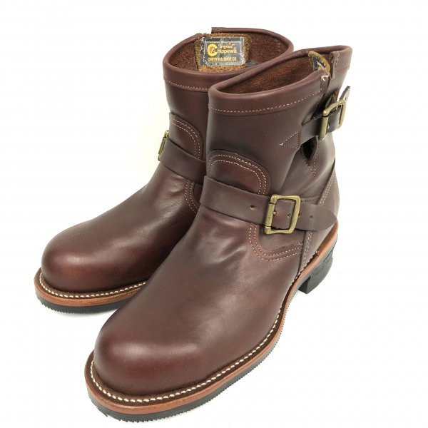 赤字超特価，新作 Chippewa ENGINEER BOOTS 91067 チペワ レザー エンジニアブーツ US8 ワイズE 26cm ブラウン(チペワ)｜売買されたオークション情報、yahooの商品情報をアーカイブ公開 - オークファン チペワ