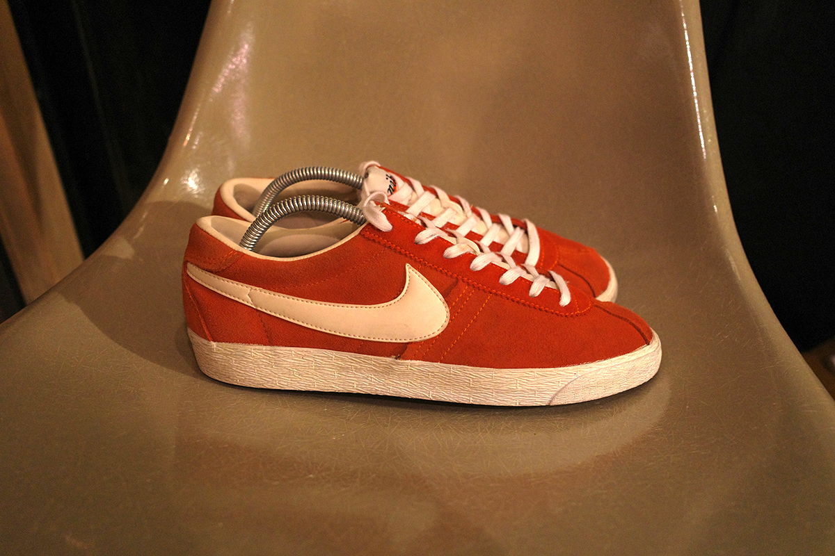 NIKE BRUIN VINTAGE 26.5cm 筆記体 ORANGE ナイキ ブルーイン 