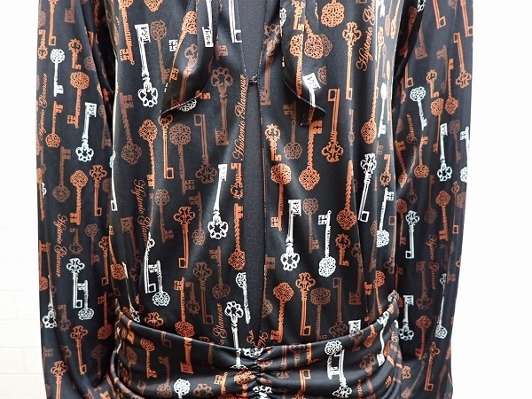 Hysteric Glamour ワンピース・F△ヒステリックグラマー/総柄 鍵柄/21