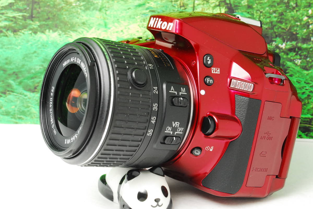 ☆Wi-Fi内蔵でスマホ転送可能☆高画質☆Nikon D5300 レンズキット☆ニコン