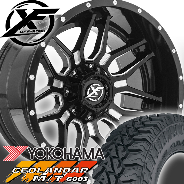 20x12J サーフ プラド タコマ XF OFFROAD XF222 20インチマッドタイヤ