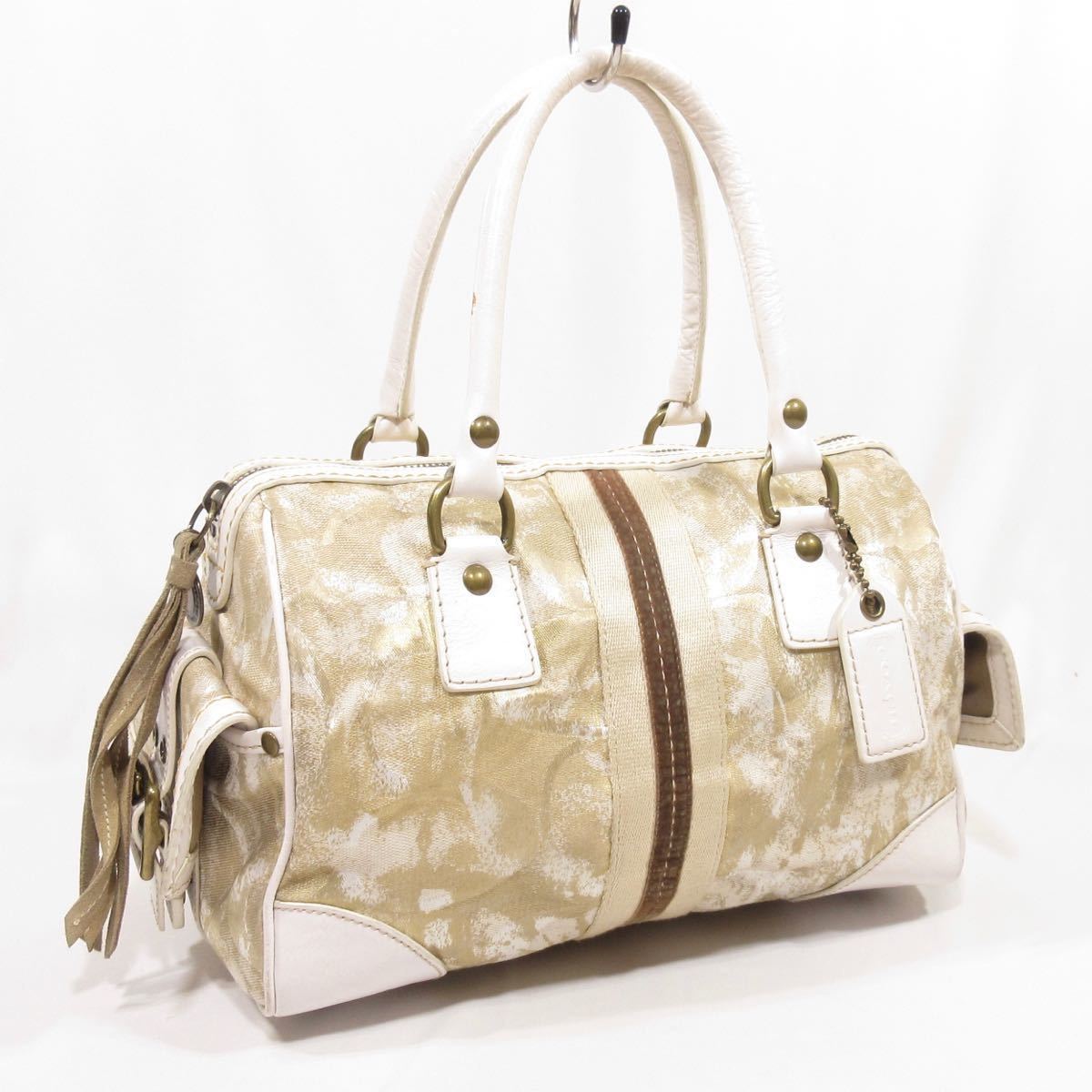 COACH コーチ ハンドバッグ ミニボストンバッグ 可愛い ☆送料無料