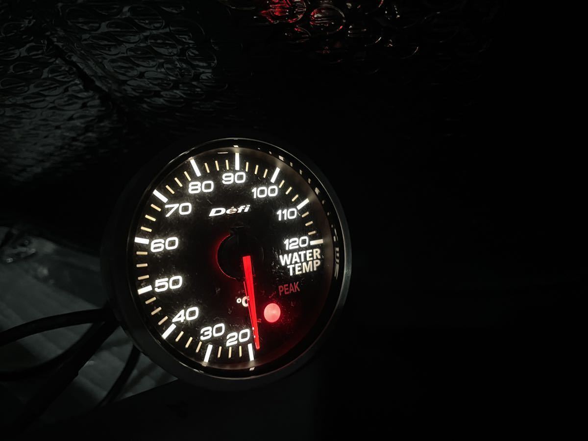 Defi-Link Meter BF メーター TURBO Φ60ホワイトモデル 60φ Defiリンク 【Defi BF 水温計】